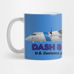 DeHavilland Canada Dash 8-300/Q300 - U.S. Customs and Border Protection Mug